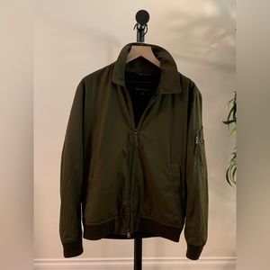 Banana republic men’s green army jacket